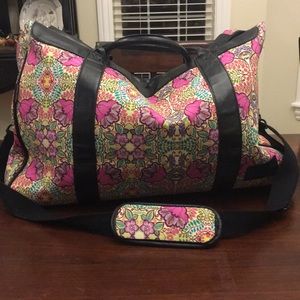 Floral weekend bag